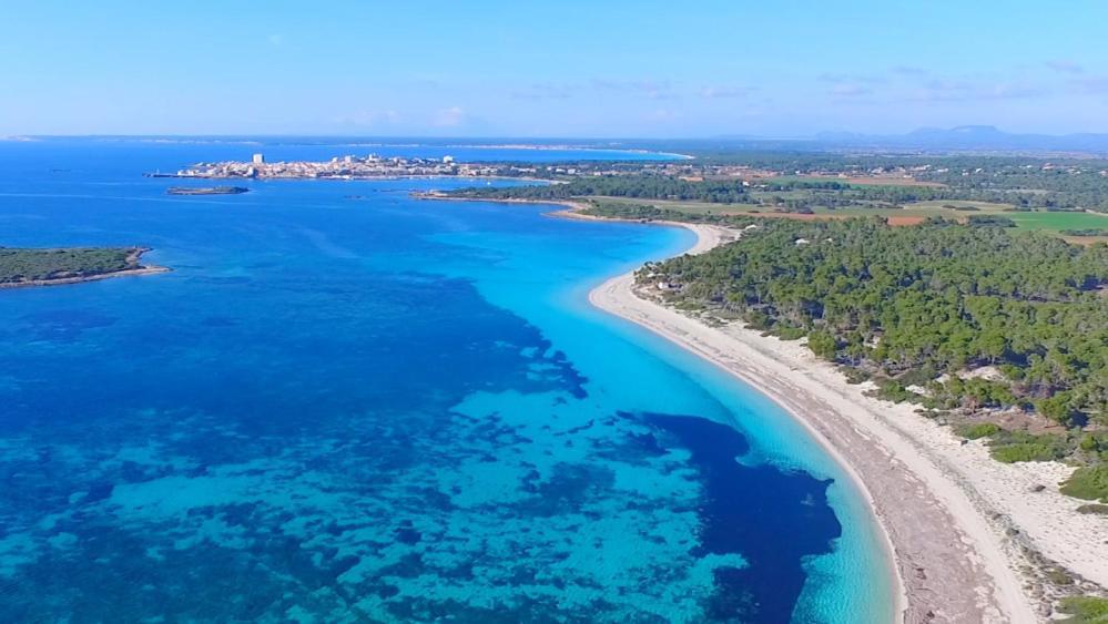 Rooms Can Moreno Ses Salines  Esterno foto